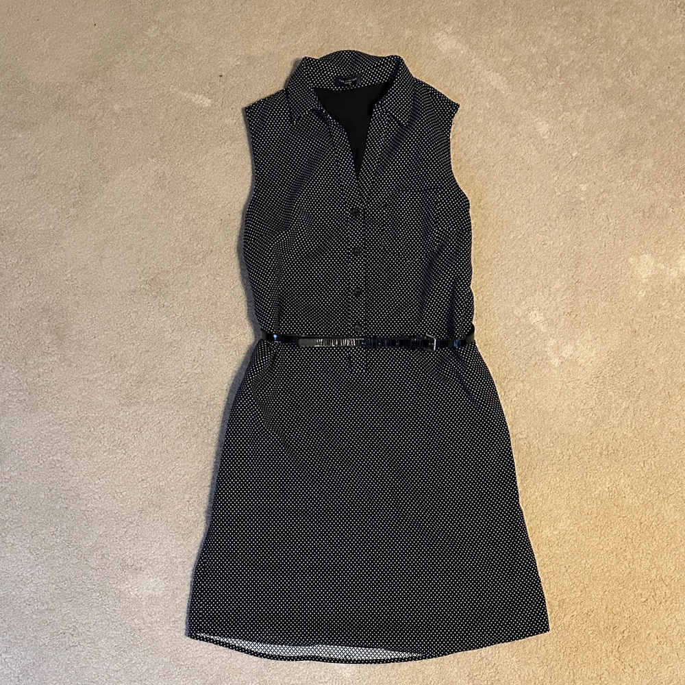 The Limited Black and White Mini Dress